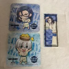 ウィンブレ 極楽湯 コースター ステッカー 杉下 梅宮