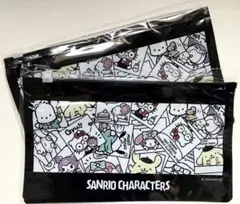 [限定　非売品] 計4枚❗️ サンリオキャラクターズ ポーチ 2枚セット×2個