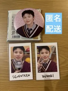 SEVENTEEN HOLIDAY ペンミ　缶バッジ　インスタントフォト　ウジ