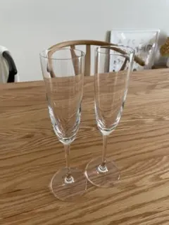 ガラス製ワイングラス 2個セット