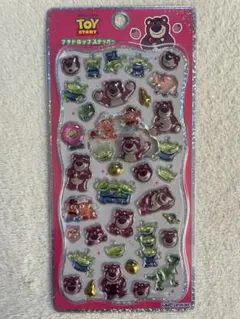 正規品　プチドロップステッカー　トイストーリー　ロッツォ　リトルグリーンメン