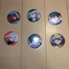 【東京リベンジャーズ】　松野千冬×4　佐野万次郎　羽宮一虎　缶バッチ6枚