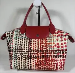 ロンシャン ハンドバッグ ショルダーバッグ 2way ル プリアージュ ネオ 赤