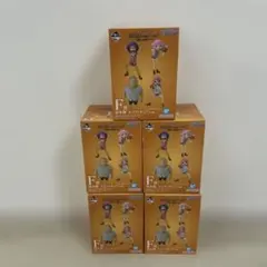 バンダイ ワンピース F賞 幼少期 ミニフィギュア 5個セット