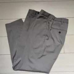 グレー スラックス メンズ　GU