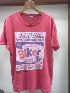 超希少！80sヒステリックグラマーＴシャツ 赤Ｌ