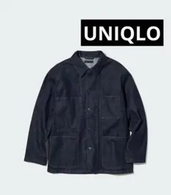 【完売☆美品】UNIQLO ユーティリティジャケットデニム Mサイズ