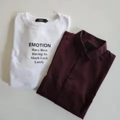 【AZUL.H&M】 トレーナー シャツ Mサイズ 2点セットのサムネイル