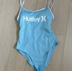 Hurley ハーレー ロゴ入り 競泳水着 スイムウェア ブルーのサムネイル