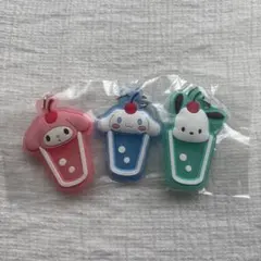 サンリオ クリアクリームソーダ めじるしラバーチャーム