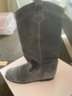 ファビオルスコーニ　グレースエードミドルブーツ