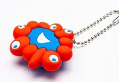 ミャクミャク　ラバー 立体顔　フェイス　キー チェーン　大阪万博　公式　2025