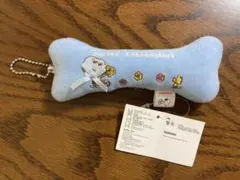 スヌーピー 骨型ぬいぐるみ 水色