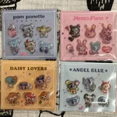 ナルミヤシール　メゾピアノ　ぷっくりシール　コンプリート　セブンイレブン