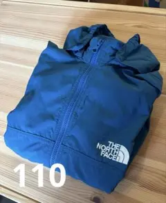 【状態良好】ノースフェイス　コンパクトジャケット　110サイズ　ブルー