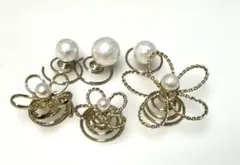 結婚式参列用　髪飾り