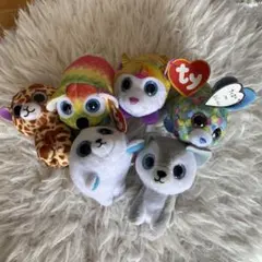 신품 미사용 ★ty★봉제인형★토끼★늑대★인장★코알라★허스키 기린