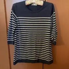 NEWYORKER ストライプニット Lサイズ