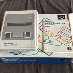 Nintendo SUPER FAMICOM 本体 取扱説明書付き　後期型