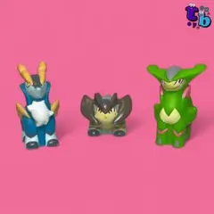 ポケモンキッズ【コバルオン/テラキオン/ビリジオン】指人形No.B194