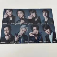ATEEZ Birthday HMV クリアトレカ 特典トレカ