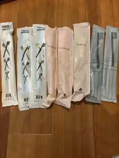 新品未使用　ホテルアメニティ歯ブラシ8本