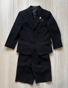 キッズフォーマルスーツセット ブラック 110cm
