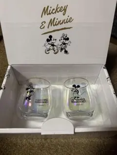 ミッキー＆ミニー グラスセット