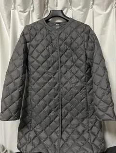 ユニクロ　ウルトラライトダウン　コート　キルティング