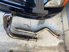 EGシビック　中間ストレートマフラー Yahoo!オークション -「eg6 マフラー 中間」の落札相場・落札価格