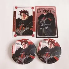 ヒロアカ toho 新十傑 クリカ 缶バッジ エンデヴァー