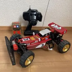 タミヤ ホットショット ラジコン 新品バッテリー付 充電器付、充電したら遊べますのサムネイル