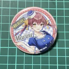 1608 ホロライブ 宝鐘マリン ダイナー衣装 缶バッジ