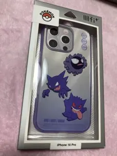 IIIIfit Clear iPhone16Proケース ゴースゴーストゲンガー