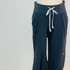 【美品】ナイキ DRI-FIT ランニング クロップドパンツ ブラック 機能性