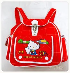 昭和レトロ　ハローキティ　リュック　レトロ　子供　　　幼児