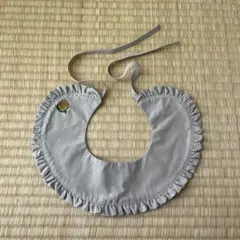 mimorand フリル付きスタイ グレーのサムネイル