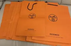 【HERMES 】エルメス ショッパー 紙袋 大 10枚 &中1枚　計11枚