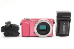 SONY NEX-C3 ダブルレンズキット ピンク ミラーレス一眼 充電器付 SONY NEX-C3 ダブルレンズキット ピンク ミラーレス一眼 充電器付