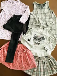 キッズ服 6点セット メゾピアノ　べべ　120cm