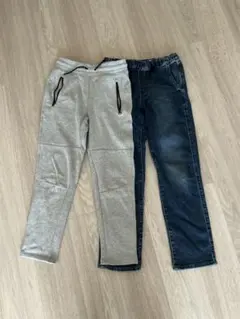 GAP L(10) 140 キッズパンツ　2本