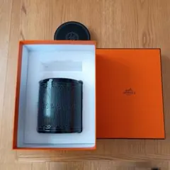 R*様 HERMES 幾何学模様の陶器キャニスター未使用