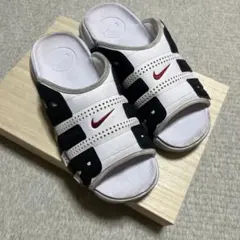 NIKE AIR MORE UPTEMPO サンダル ホワイト ブラックのサムネイル