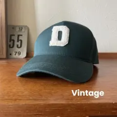 【ビンテージ/美品】H&M ワッペン付き アジャスタブル キャップ