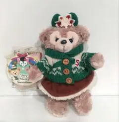 ディズニー シェリーメイ ぬいぐるみ バッジ クリスマス 2015