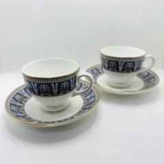 ウェッジウッド ベレスフォード カップ＆ソーサー 2客セット