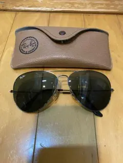 B&L Ray-Ban ティアドロップサングラス ケース付き