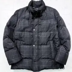 美品 L BURBERRY バーバリー ロンドン ダウン　メンズ 　ブラック