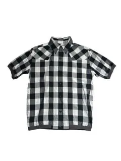 WOOLRICHブロックチェック 半袖シャツジャケットのサムネイル