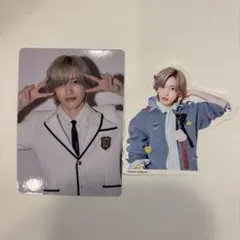 道枝駿佑 HARDWORK トレカ・ステッカーセット なにわ男子　ネバロマ